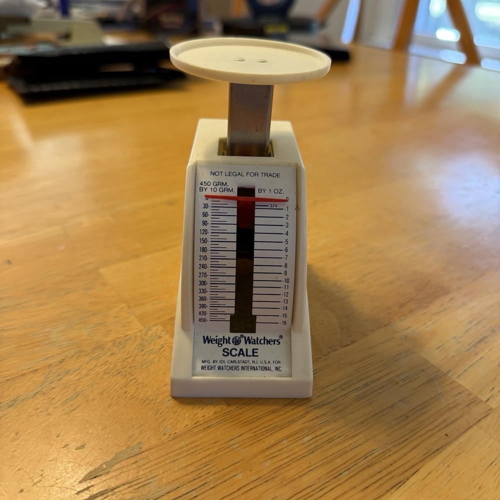 Vintage Weight Watchers Scale USA WEIGHT WATCHERS INTERNATIONAL, INC. Gram Scale